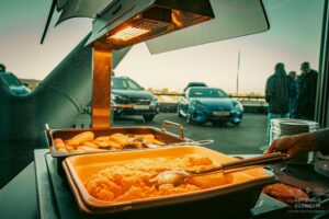 Tolle Autos, tolles Essen... Was will man mehr?